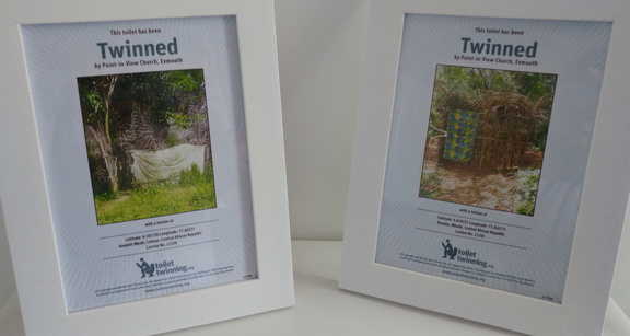 Twinned toilet