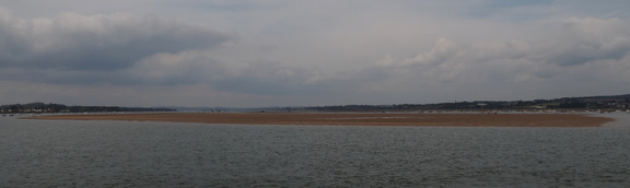 View inland