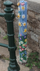 Knitted bollard