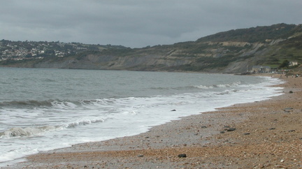 Beach and cliffs