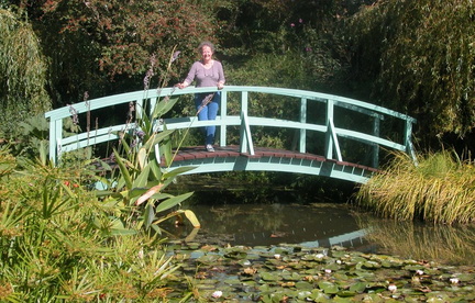 My Mother on the bridge