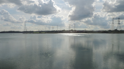 Across the water