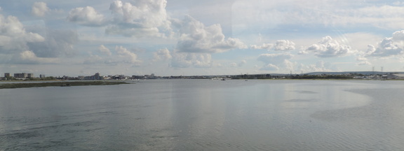 Across the water