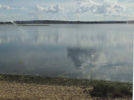 Across the water