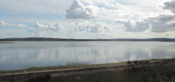 Across the water