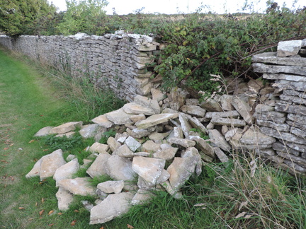 Broken wall