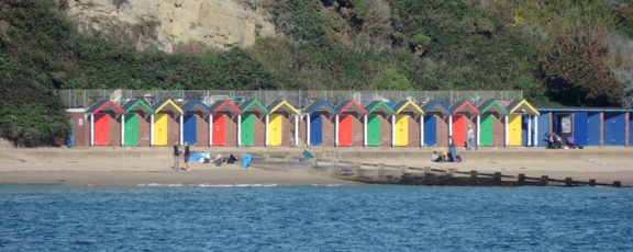 Beach huts