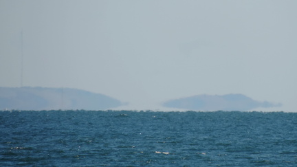 Distant coast