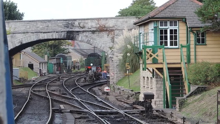 Train arriving