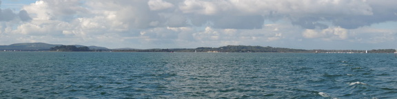 Across the bay