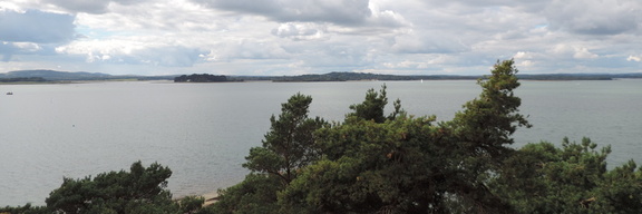Across the bay