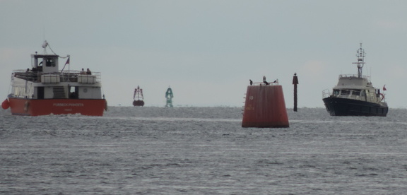 Out to sea