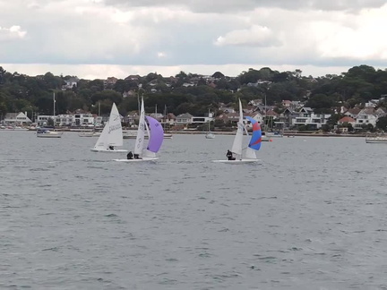 Passing boats
