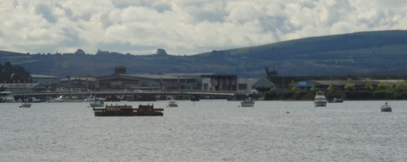 Across the water