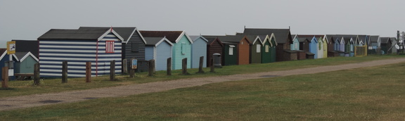 Beach huts