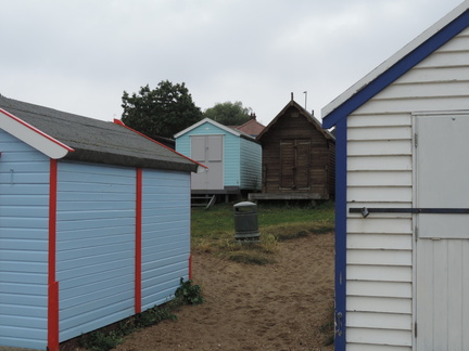 Beach huts