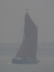 Ship in the mist