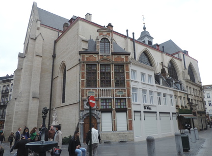 Church with in-built shop