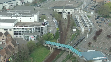 Tram arriving