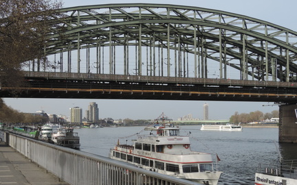 View under bridge