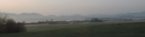 Misty fields