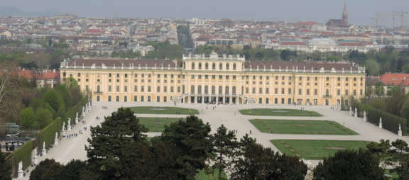 Over the Palace
