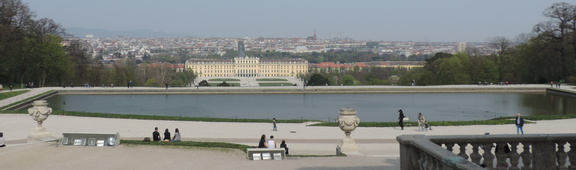 Over the palace