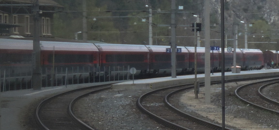 In the station