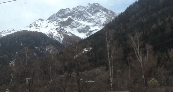 Snowy peak