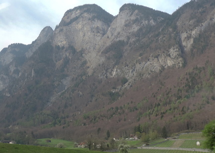 Looming peaks