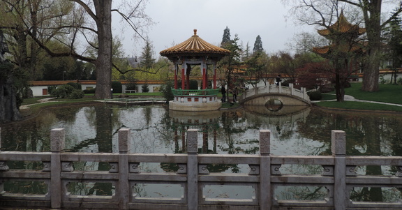 Across the lake