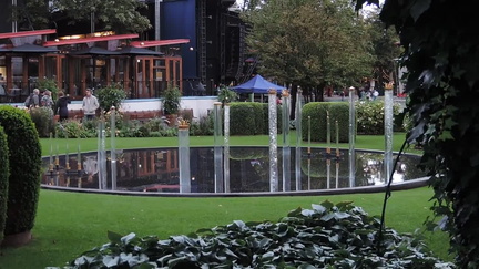 Bubble fountain
