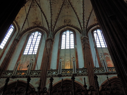 Opposite wall