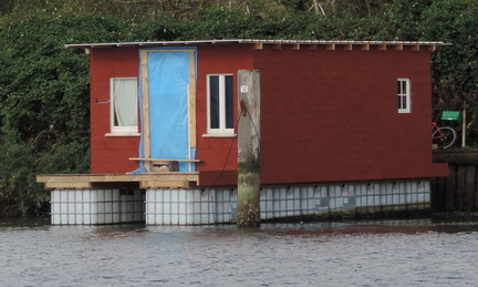 Floating shed?