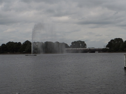 ICE and fountain