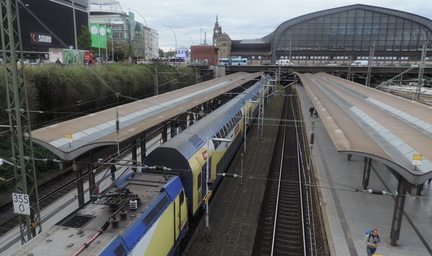 Colourful train