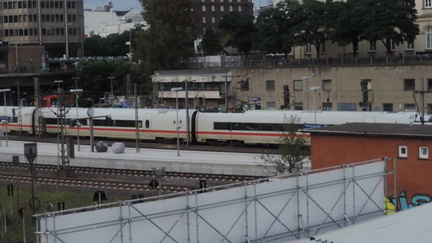 Trains leaving