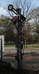 Signal post