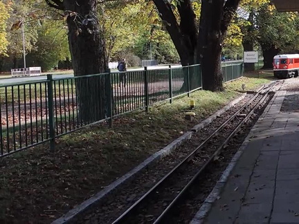 Train arriving