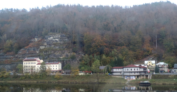 Across the river