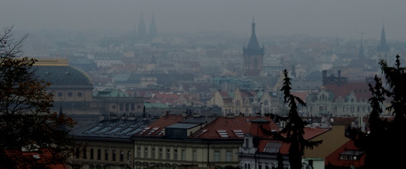 View over Prague