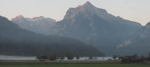 Mountains and mist