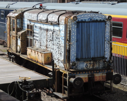 Decorated engine