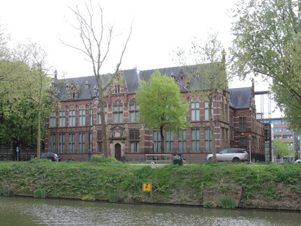 Across the canal