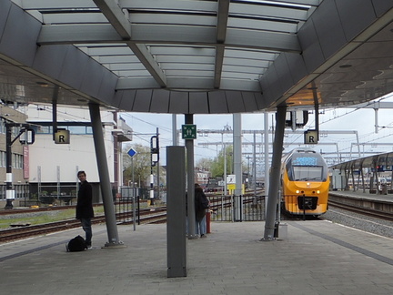 Train arriving