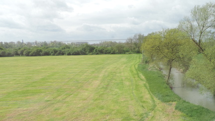 Field and river