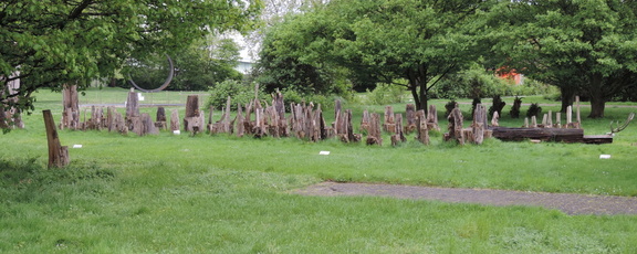 Wooden sculptures