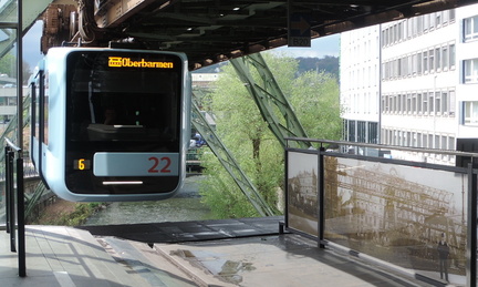 Train arriving