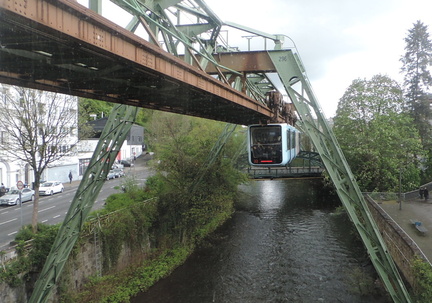 Train leaving