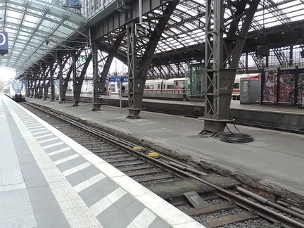 Train arriving
